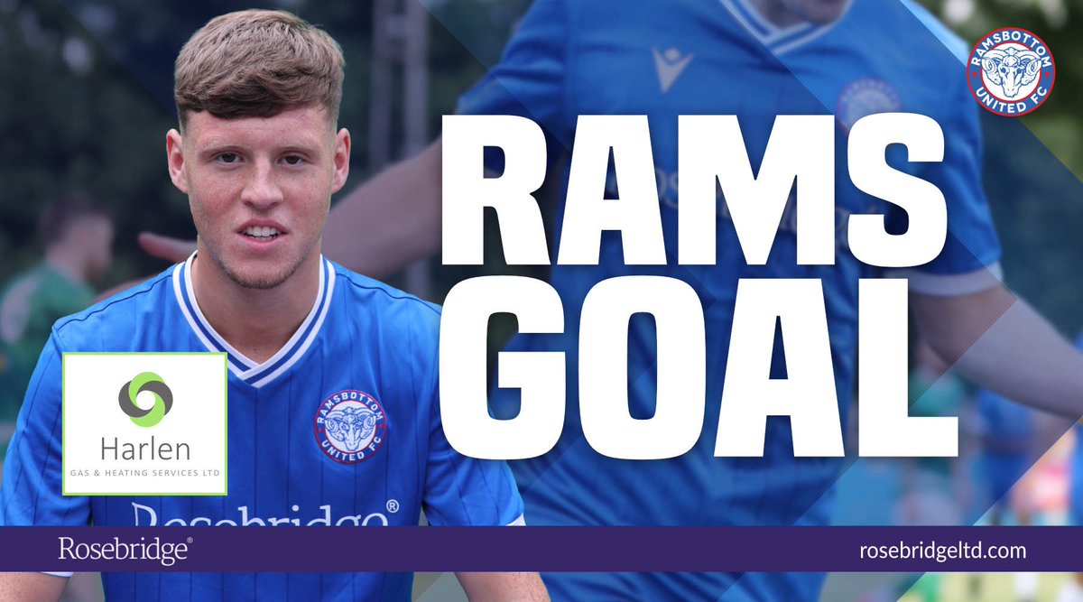 RamsbottomUtd's tweet image. 66 | GOAL!! Harvey Hayhurst low shot in off the base of the post. 

🟣0-6🔴