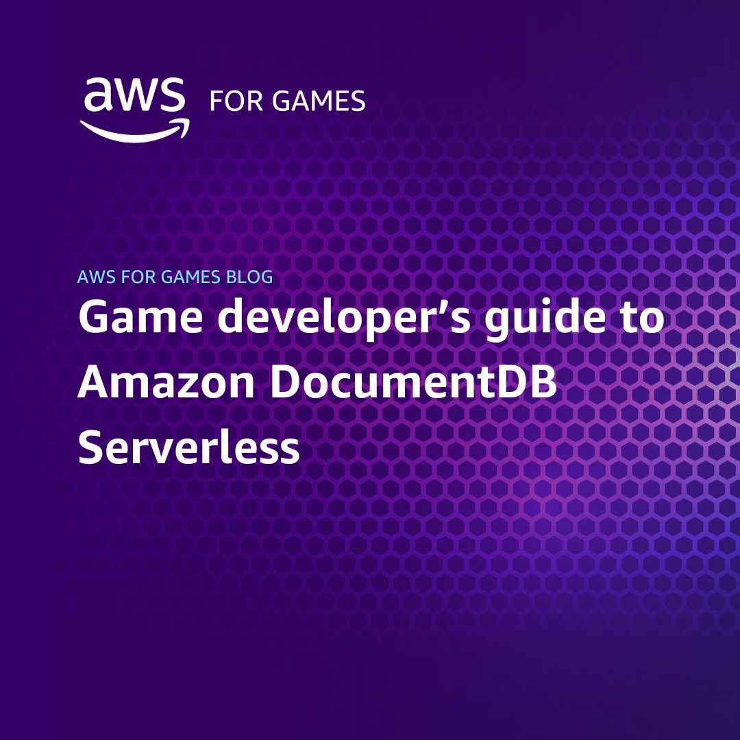 AWSGameTech's tweet image. 🚀 Amazon DocumentDB Serverless automatically scales database capacity based on player demand—from launch day surges to viral growth spikes.

Scale from 50K to 500K players in minutes during live events, then optimize costs during quiet periods by only paying for actual usage.…