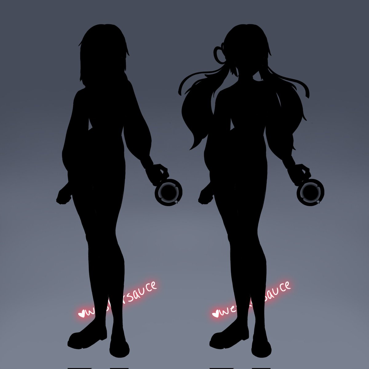 solaceweaver's tweet image. designing my overwatch oc, she is norwegian support! i think i like the right one better, gives the silhouette more character. gonna tweak design and add some lore and stuff, i really wish i had a cute norwegian support to play as we have two swedes and a danish character now😭