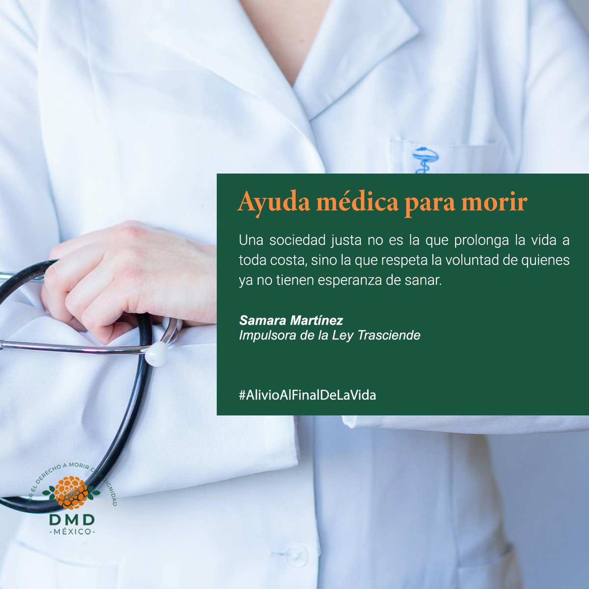 La muerte médicamente asistida no impone, no obliga. Es una opción que reconoce el derecho de cada persona a decidir con libertad. 

Cuando el sufrimiento se vuelve irreversible, elegir el momento y la forma de partir es un acto de autonomía y de respeto por la propia historia.