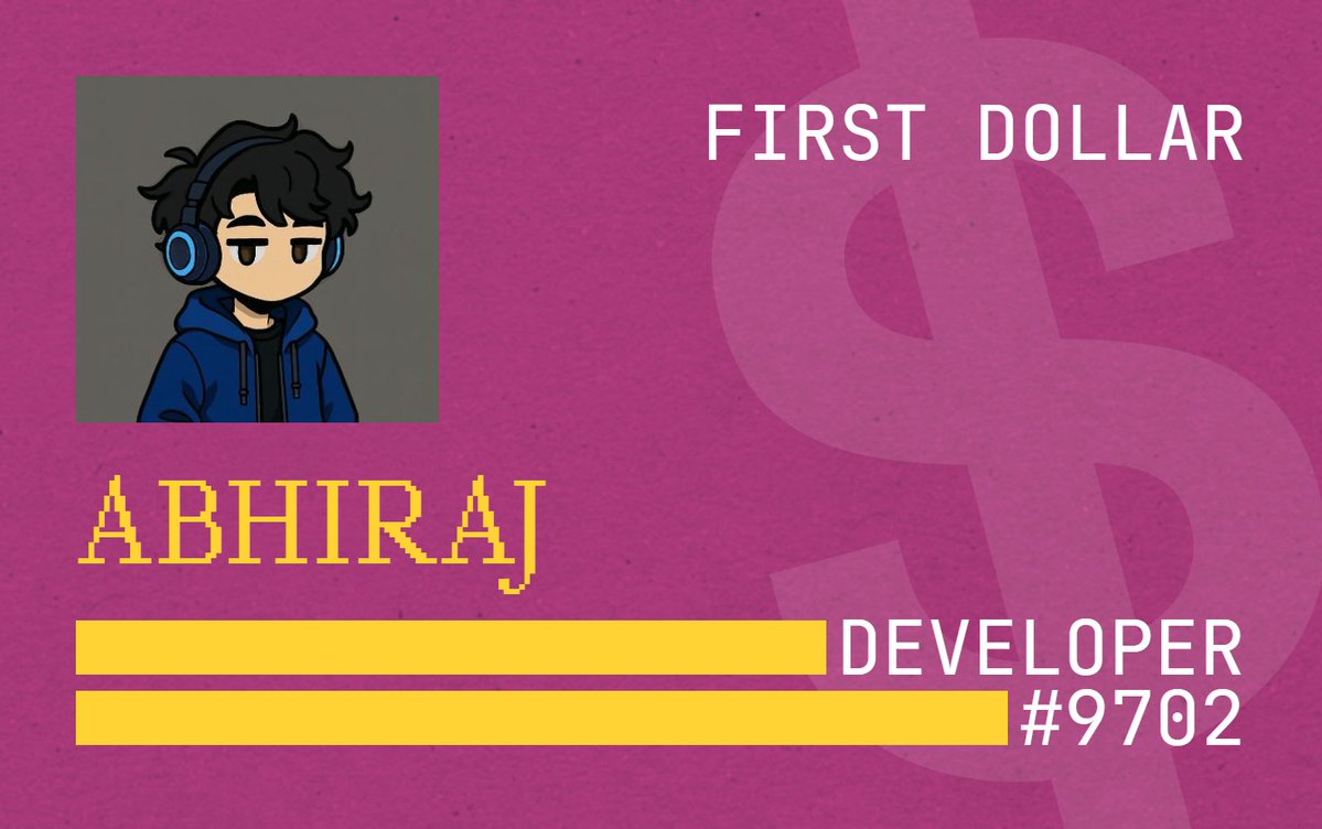 abhiraj_2404's tweet image. I will help you @earnfirstdollar on @base

Want in?

firstdollar.money/?r=hfAZU2