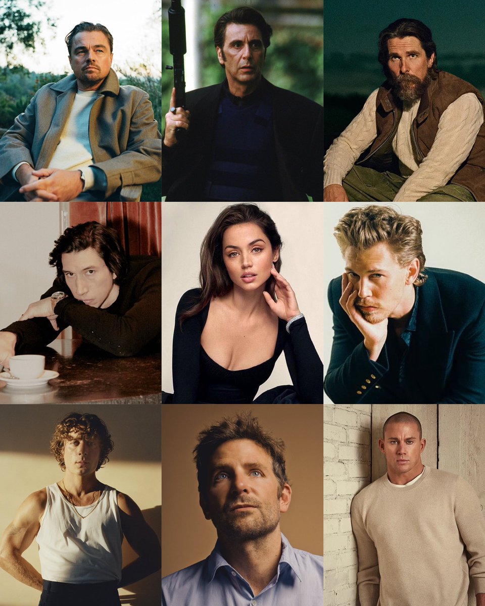SolaceCinema's tweet image. The rumored cast of Michael Mann’s ‘HEAT 2’ so far:

- Leonardo DiCaprio (confirmed)
- Christian Bale (confirmed)
- Al Pacino
- Austin Butler
- Adam Driver
- Ana de Armas
- Jeremy Allen White
- Bradley Cooper
- Channing Tatum