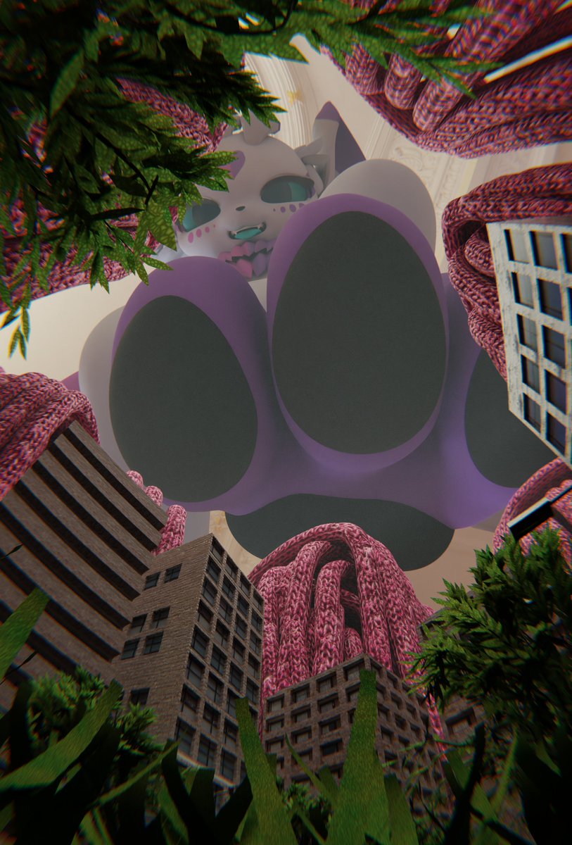 Niviru_Tenrra's tweet image. Merelithe always thought his rug felt suspiciously nice beneath his paw.. until he caught the tiny city tucked in it.
Merelithe belongs to @Merjesto  
#macro #paw