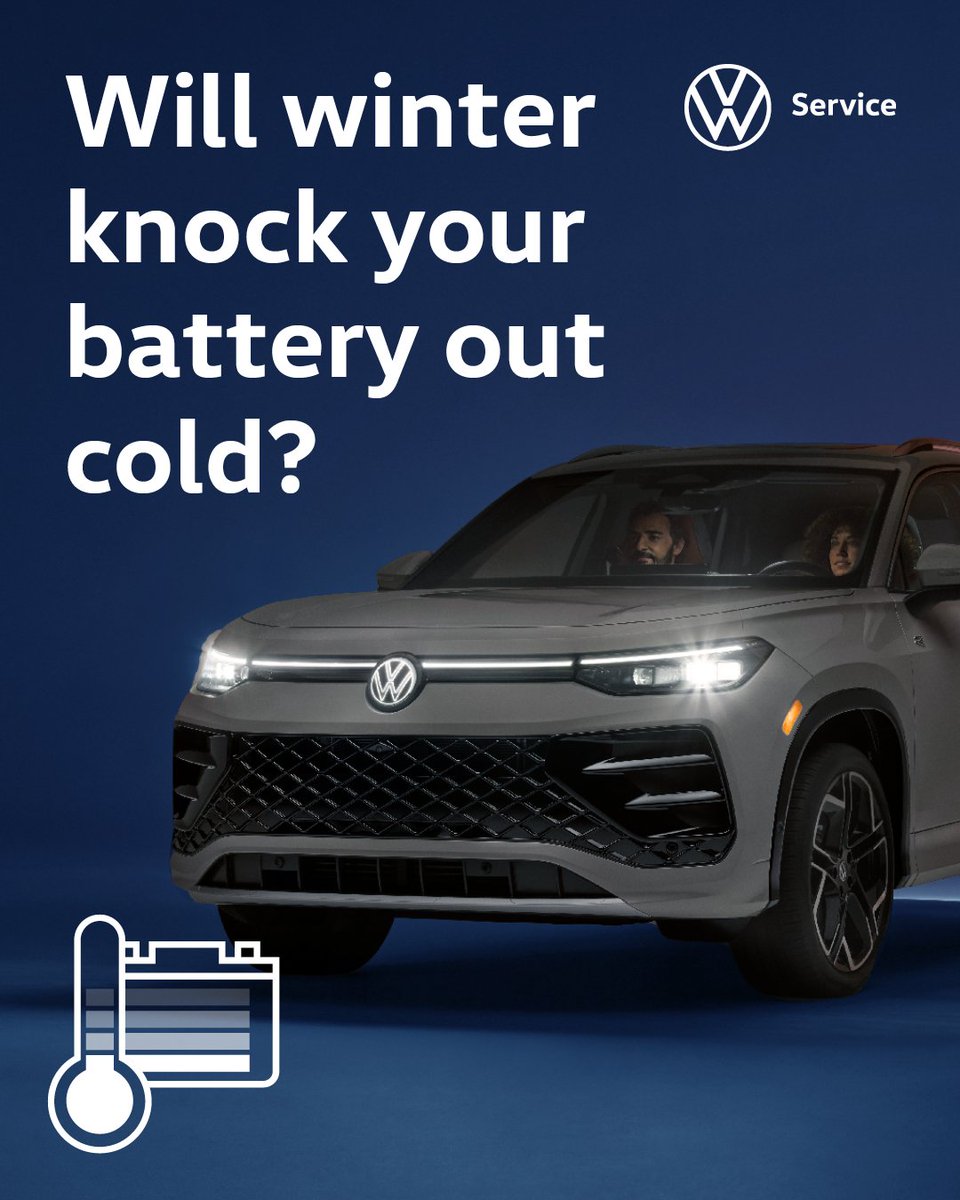 SteetPonteVW's tweet image. Not knowing is not worth it. With a simple test, we can help you be positive about your 12V battery’s health.