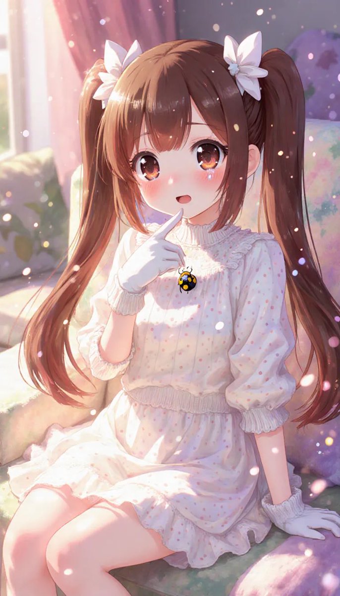 ゆりあ【イラスト コピー】確認用 おはようございます🌞 絢音だよ🌸 月曜の朝、そっと心をなでてくれる