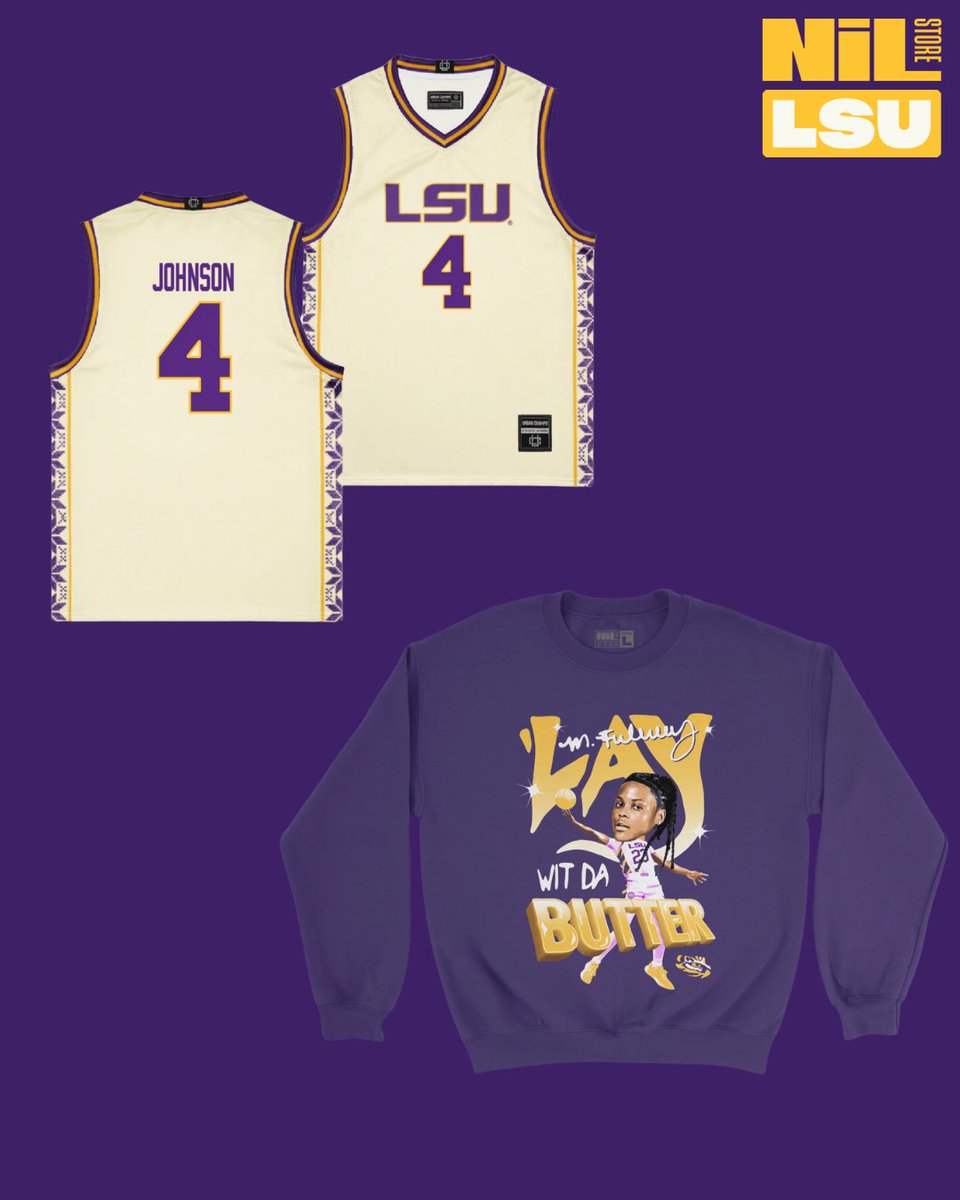 LSUNILStore's tweet image. Flau'jae Johnson &amp;amp; Milaysia Fulwiley combined for 42 points in the win against Tulane ⭐️⭐️

Last night was the tigers 5th straight 100+ point win!!
🔗: nil.store/lsu
#geauxtigers