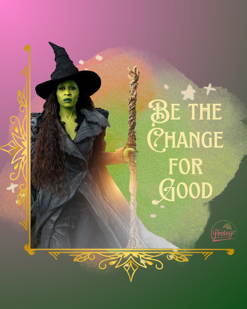 ✨ “Because I knew you, I have been changed for good.” ✨

Visit ProtegoFoundation.org/DefyingCaptivi…
.
.
#DefyingCaptivity #Wicked #WickedForGood  <a href="/wickedmovie/">Wicked: For Good</a>