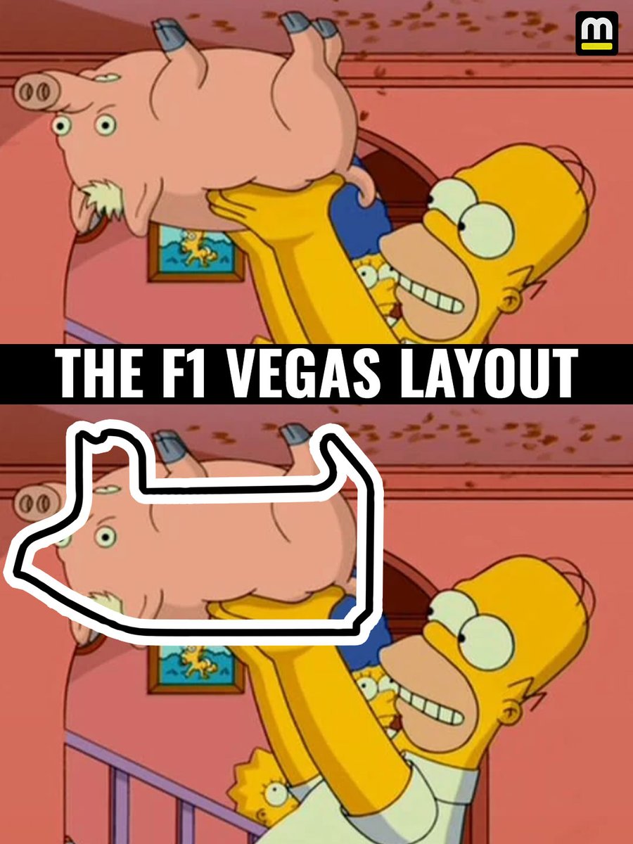 Motorsport's tweet image. 🎶 Spider track, Spider track. Does whatever a Spider track does. 🎶

We need to have a serious conversation about the F1 Vegas track layout. 🐷