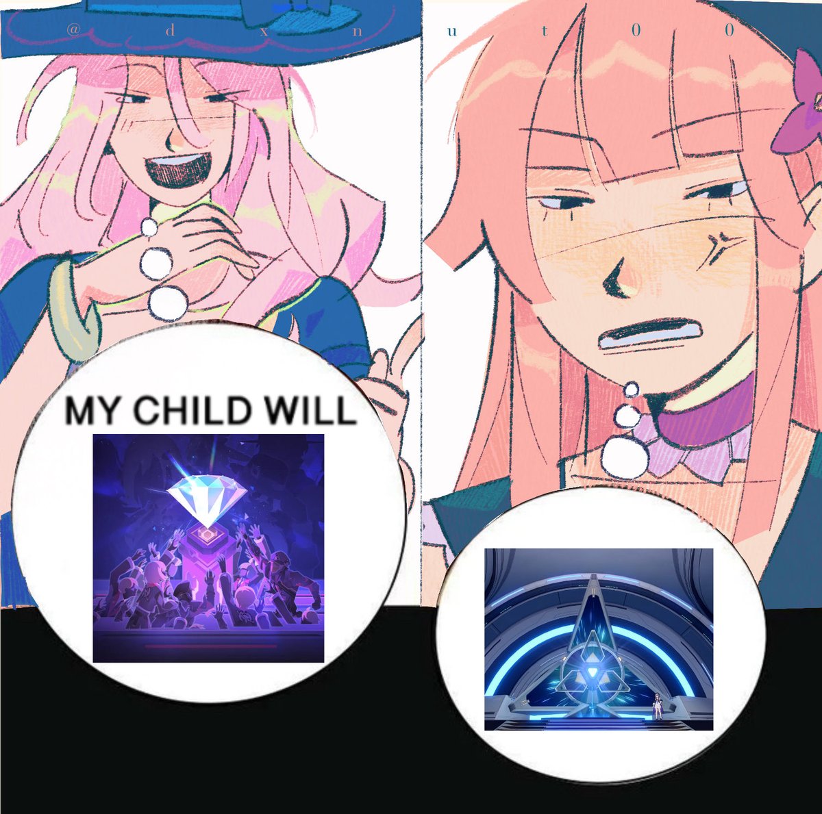 dxnut00's tweet image. This was funnier in my head
#hsr #Jade #Herta