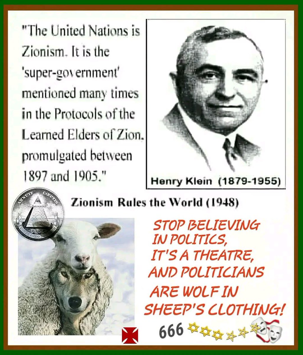 JayJayP0w's tweet photo. Zionists rule the world https://t.co/S62pKfyG3f