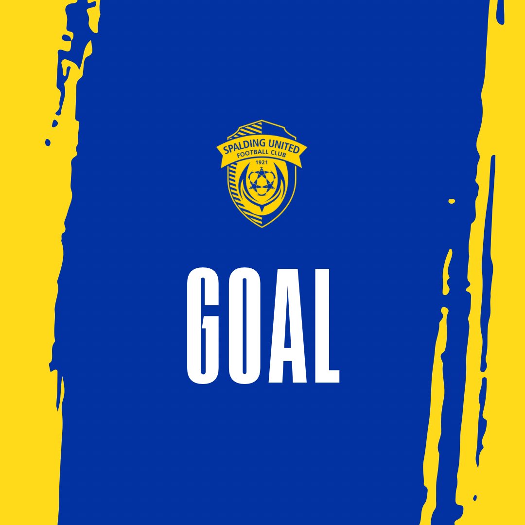 Goal for Spalding. Lewis White wins the first contact in the Kettering box and Jack Roberts heads home at the back post!

🔵 2 - 0 ⚪️