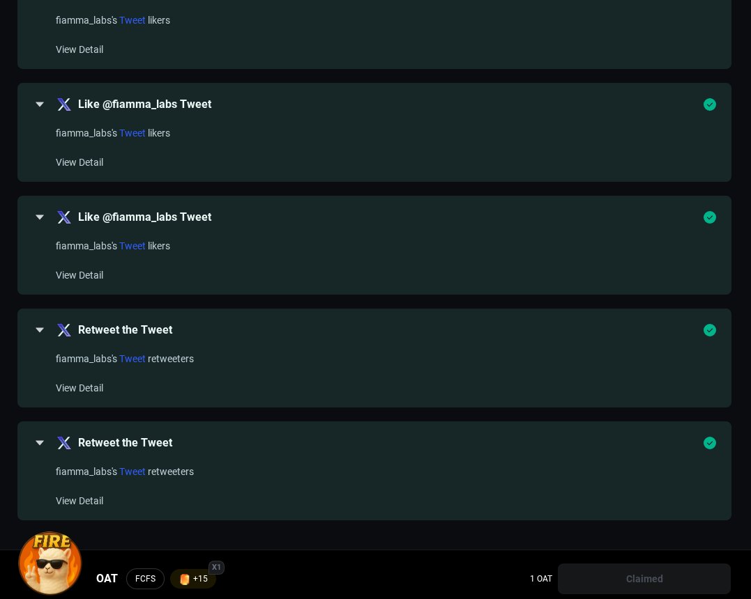 KlouHuntDrop's tweet photo. Galxe missions like these make absolutely no sense. You simply expose your account for X (Twitter) to flag it as a bot and reduce your exposure. On top of that, you have to give too many likes and do 3 retweets just to end up with an OAT that is worthless.. https://t.co/iHdYBeYrRt