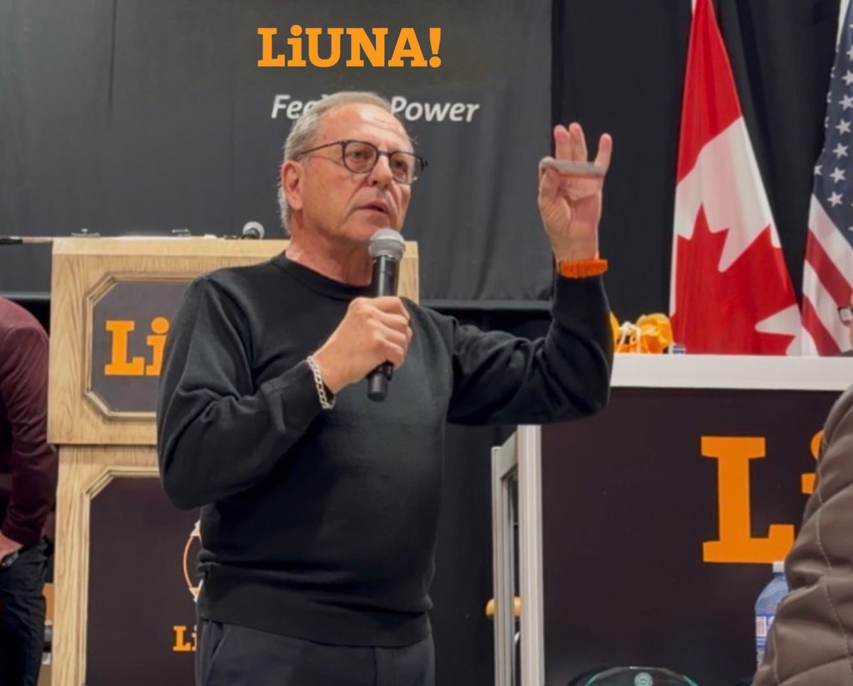 vcmancinelli's tweet image. “Many want what LiUNA built.
Few understand what it took to build it.

Our membership card carries the weight of every fight, every picket line, every victory that shaped our jurisdiction and our strength.

We didn’t inherit power, we built it. 
And we will always defend it.…