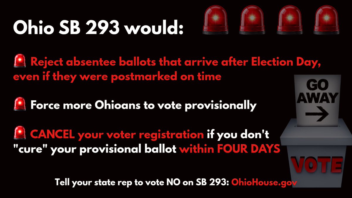 #Ohio SB 293 will be on the House floor tomorrow. Tell your state rep to vote NO‼️

Find your state rep by typing your address below this map: ohiohouse.gov/members/distri…