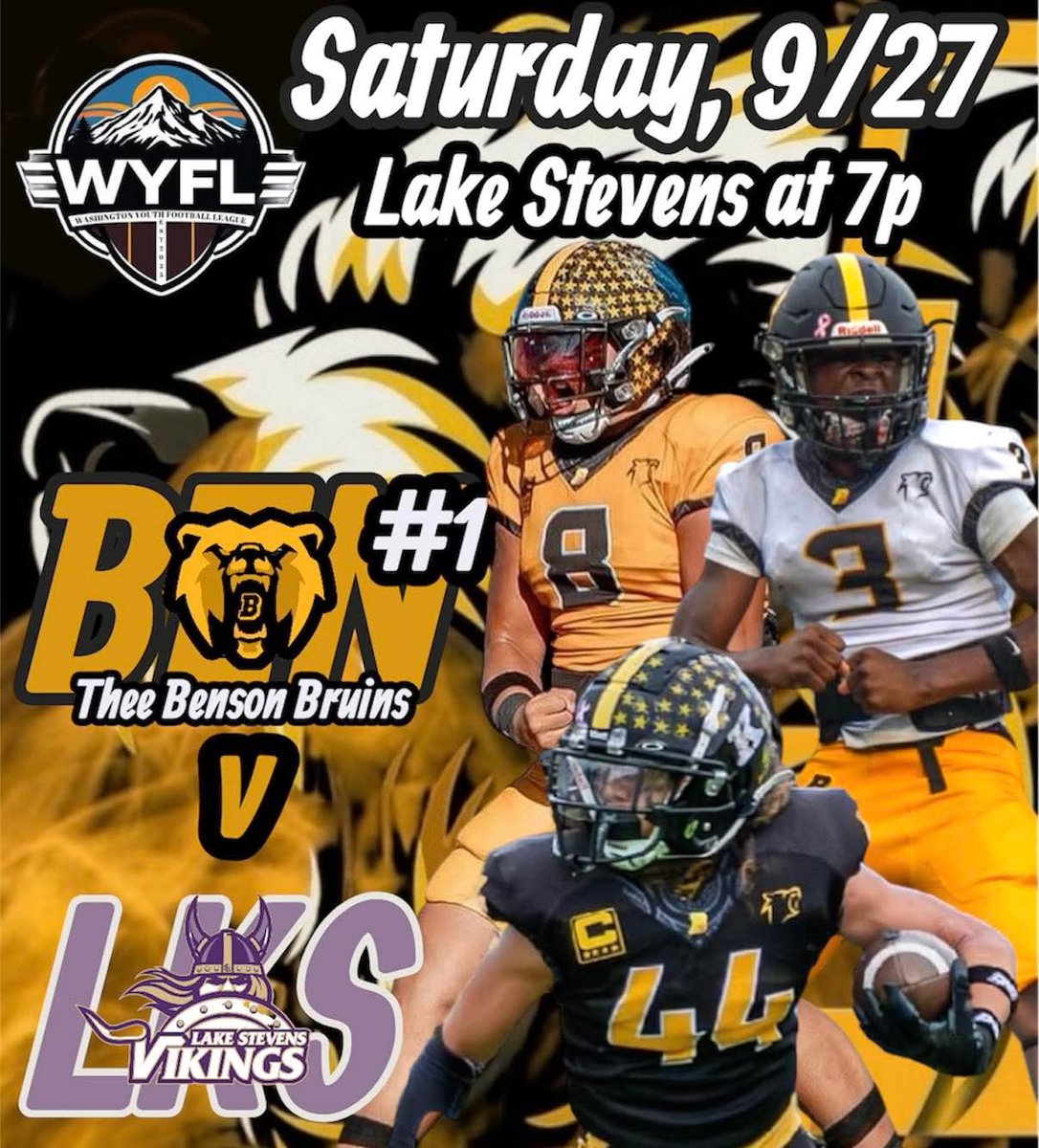 estols23's tweet image. Benson 13U vs Lake Stevens  13U

1st half video highlights 42-0 at half.

video dump

#BigBadBenson #BensonBruins13U @rnrtop100 @UANextFootball  #UANext @AepRecruiting  @coachTuiAvaava #ClassOf2030