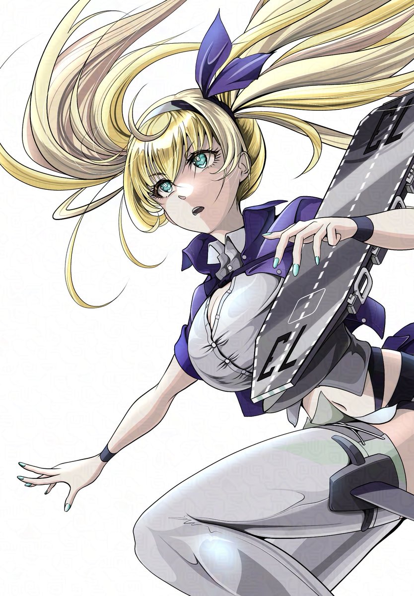 ガンビア・ベイ(艦隊これくしょん) 「早起きお絵描き 加算発光部分を入れていく作業です」|おかめのイラスト