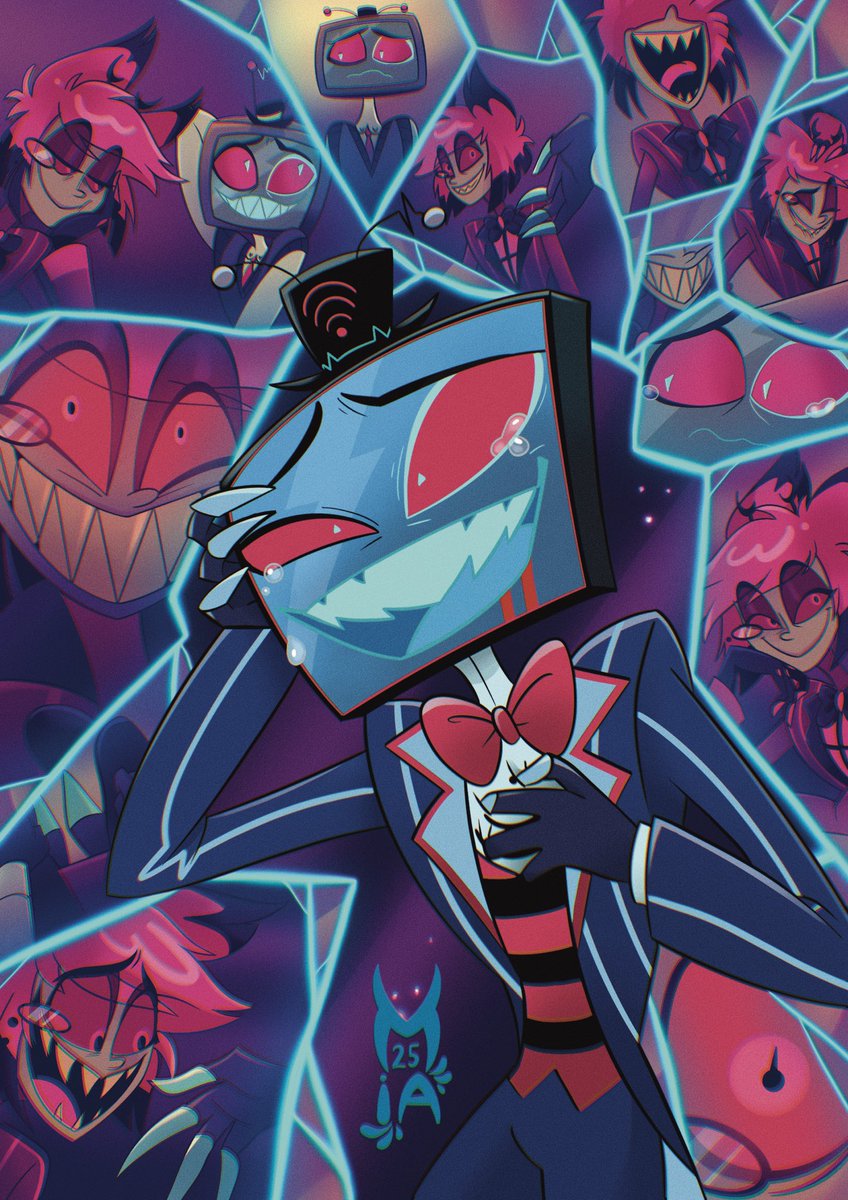 EdensFall's tweet image. I don’t think you meant to hurt me, cause I don’t think it meant a thing at all…

Oh bbi Vox, you’ll always have a place in my heart (but we still know who the real „mothrfckr“ is.

Thought it would be fun to merge him with Stolas‘ song „all 2 u“

#HazbinHotel #vox #RadioStatic