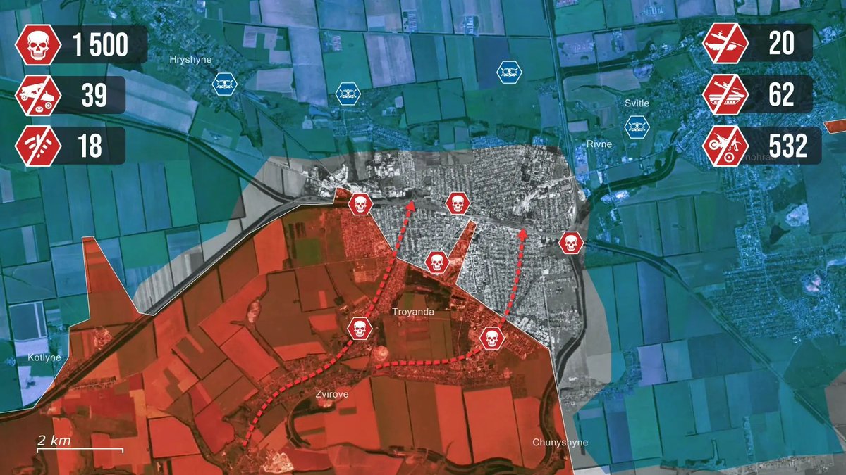 Ukraine's command deployed its most lethal drone units to Pokrovsk, turning the city's perimeter into a coordinated kill zone where even single Russian soldiers hiding under rubble get tracked and eliminated.

The numbers reveal the scale. Birds of Madyar eliminated 8,005 Russian