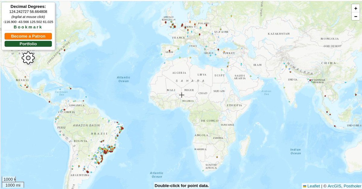 postholer's tweet image. Anyone notice a massive increase of bad internet traffic coming from South America over the last few months? 

Here&apos;s looking at you #Brazil:
femafhz.com/map/-17.951841…

#gis #osint