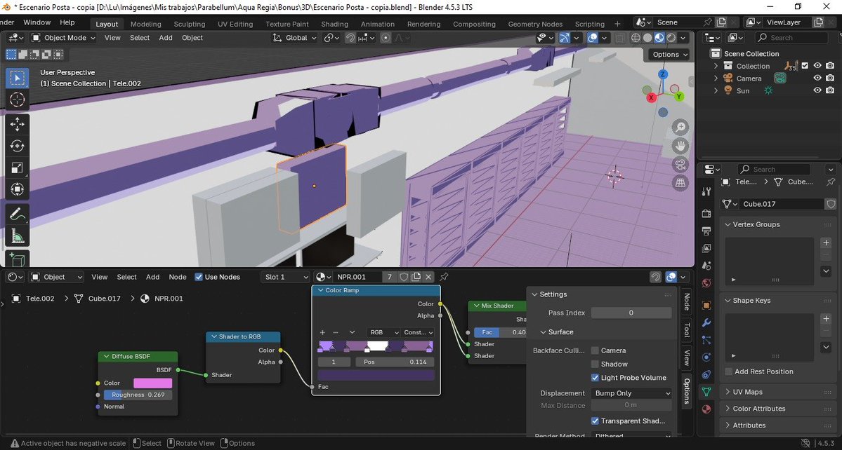 fluhor86435's tweet image. I want to make a videogame like those glorious PS2 Cel-shading games, like Musashi Samurai Legend, Naruto, and others, little by little... That, was my dream.
#celshading #blender #indiedev