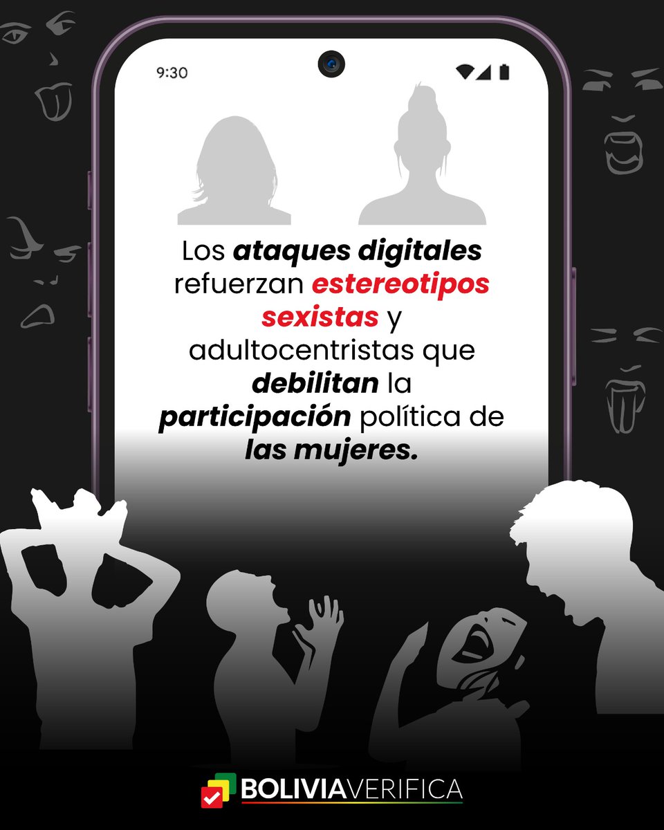 BoliviaVerif1ca's tweet image. ¿Por qué ser joven y mujer en política sigue siendo un motivo de ataque? 🗣️
La violencia digital no puede ser el precio de participar en política. Respetar y acompañar a las nuevas generaciones fortalece la democracia.

boliviaverificaelecciones.bo/violencia-digi…

#Elecciones2025 #ViolenciaDigital