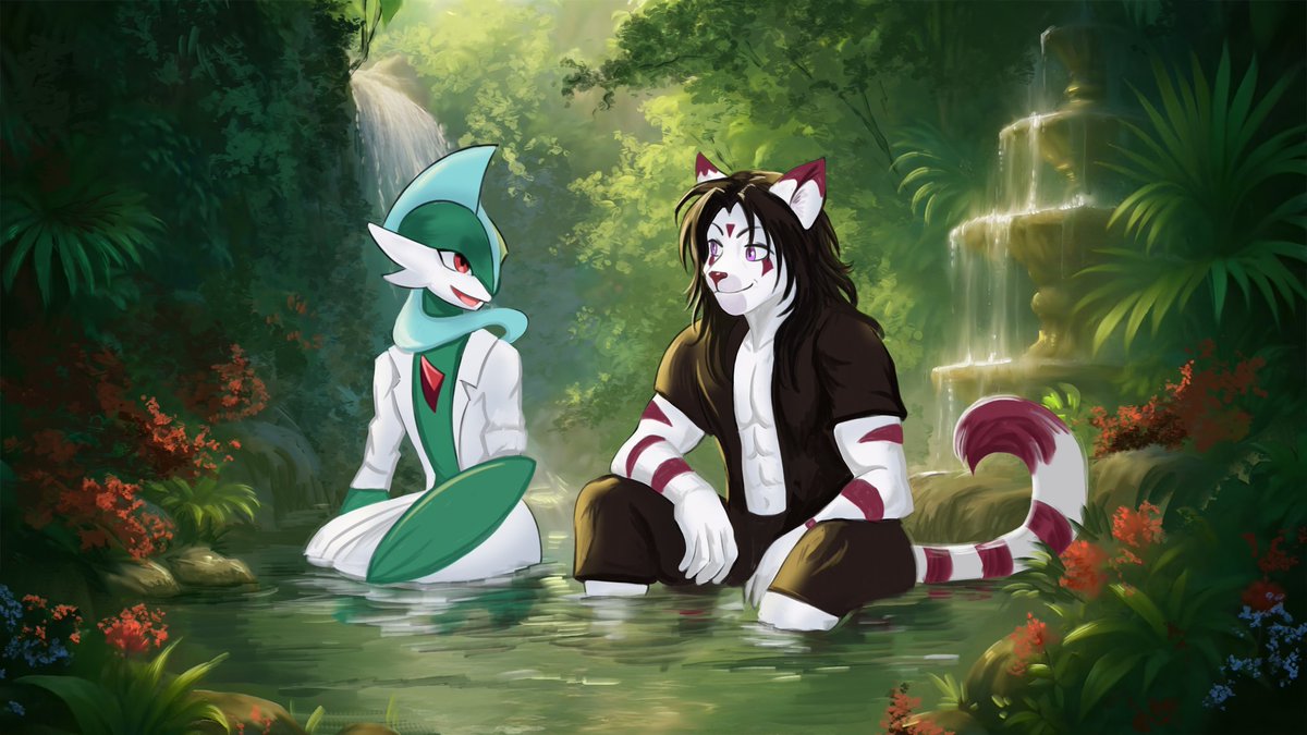 ArtisticAura90's tweet photo. Just finished a collab art piece for my awesome client, who trusted me to bring their vision to life!~🍃♨️ 

#digitalart #illustration #furrycommision #conceptart #oc #illustrationart #Wolf #Commission #CommissionedArt #furry #ArtistsOfTwitter https://t.co/op9wzYRUAX