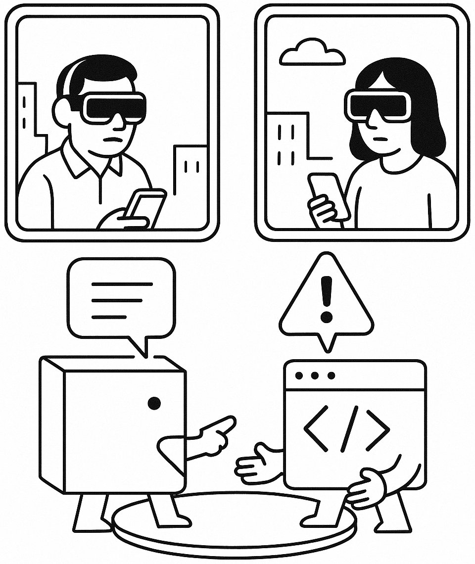 Future: people may stop debating &amp; socializing directly. Instead, each person will have Al agent represent for arguing, negotiating, and exchanging ideas w other's agents, while human stays in the loop to guide, review, &amp; approve what their agent says. i.e. Mustafa vs Satya | ...