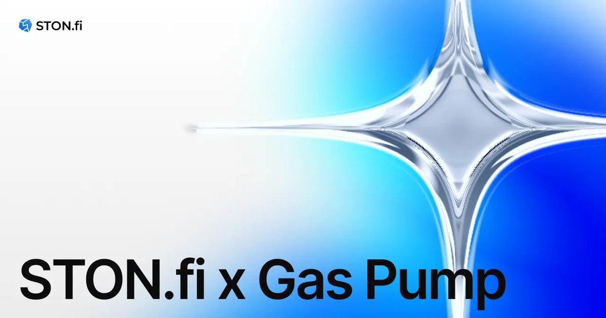 zeksventures's tweet image. The Telegram-native launchpad Gas Pump @gaspump_tv just integrated @ston_fi directly into its token launch flow — a big win for creators and communities launching on TON.
🟦🚀

#TON #DeFi #STON #web3