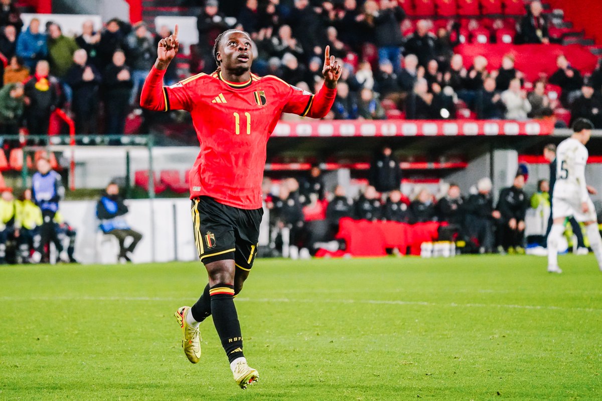 ManCity's tweet image. Doku at the double ⚡️🇧🇪