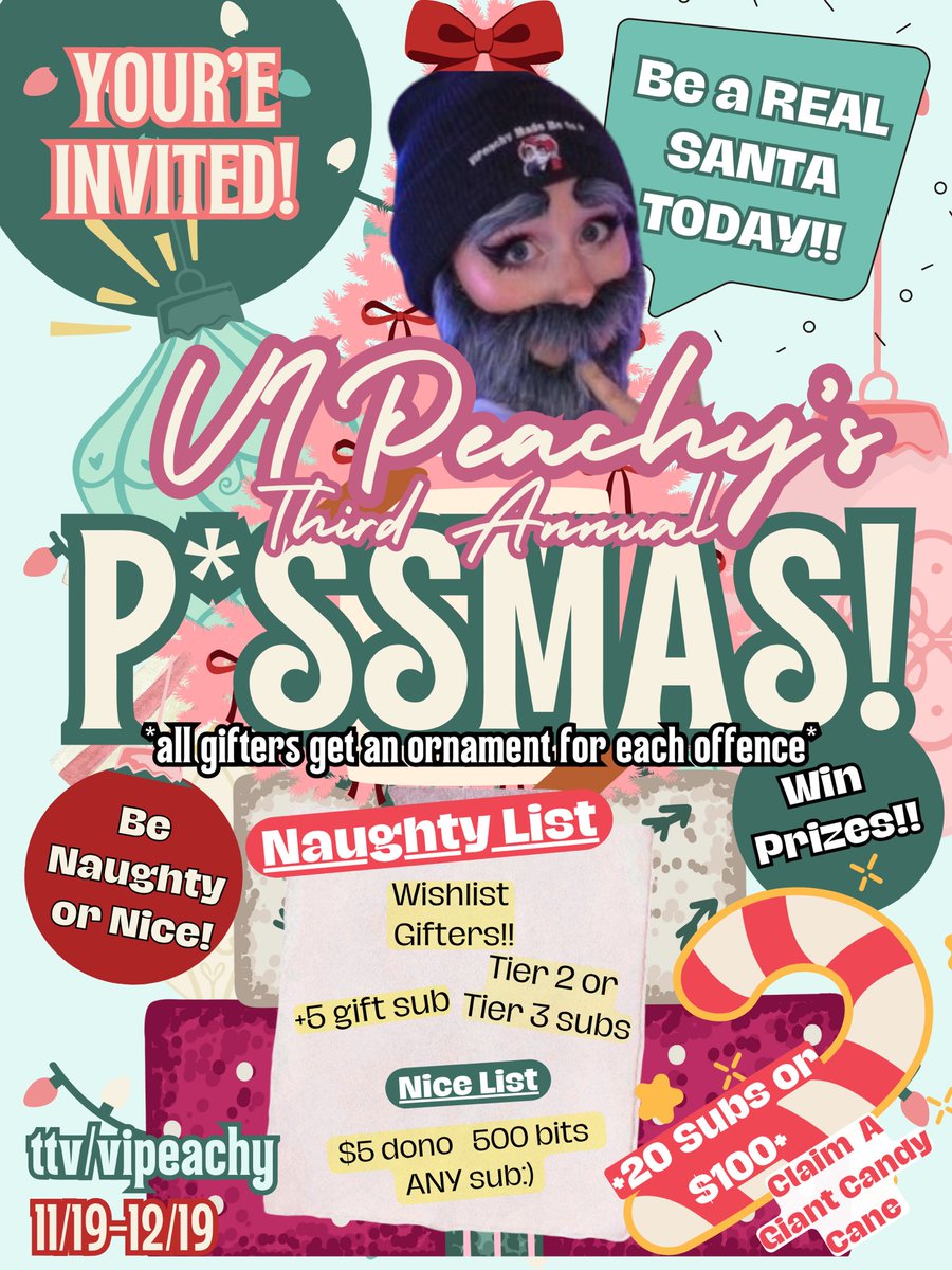 Starting tomorrow! don’t forget!! Santa is watching…😇