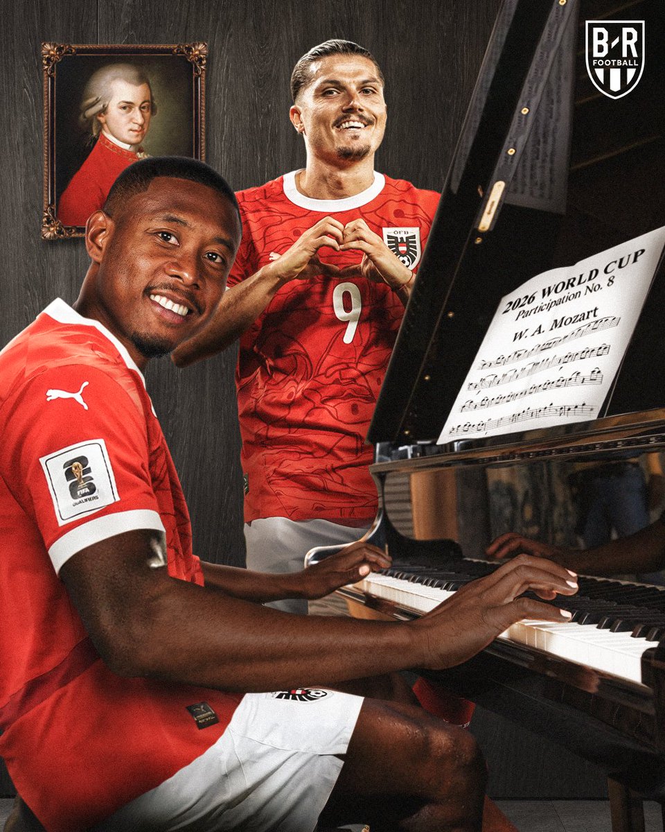 brfootball's tweet image. Austria are headed to their first World Cup since 1998 🎼