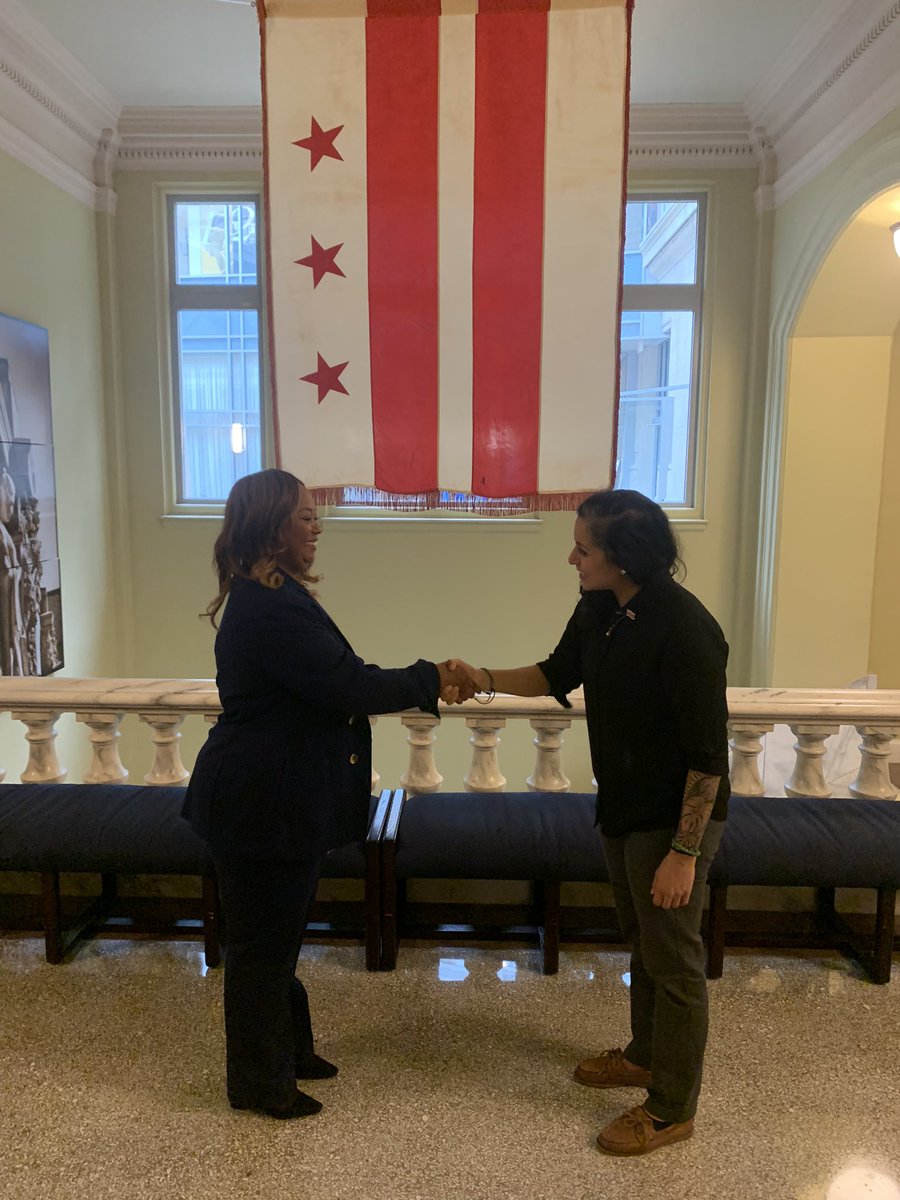 CMLewisGeorgeW4's tweet image. Join me in welcoming our newest #Ward4 ANC Commissioner, Tamira Benitez!
 
I have been grateful to see Commissioner Benitez's profound commitment to public service firsthand, and I'm thrilled to have her step up to serve our #Brightwood and #ManorPark communities.