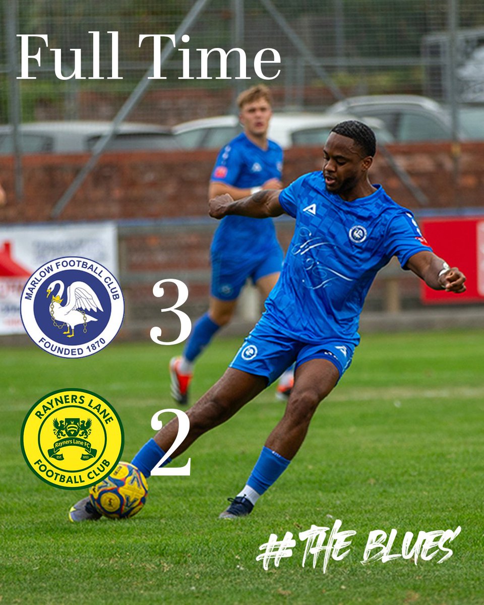 MarlowFC's tweet photo. AND THAT'S ALL THREE POINTS!!!!

#MarlowFC #TheBlues #WeAreMarlow https://t.co/W5z6qO5Axe