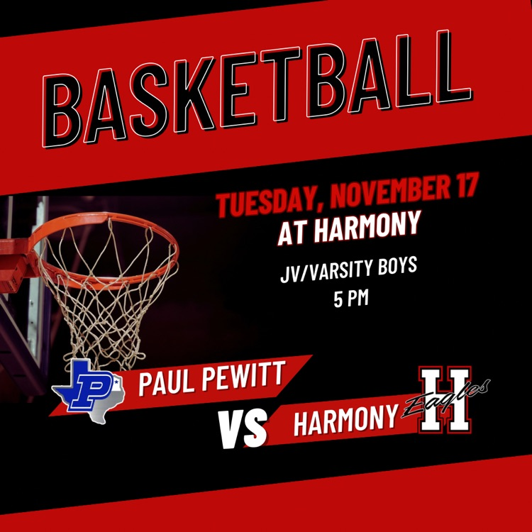 Good luck to our JV and Varsity boys tonight at Harmony!