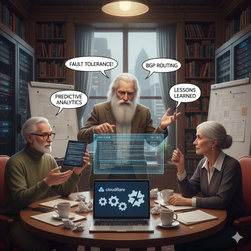 apuntesdejava's tweet image. Gurúes de infraestructura sobre la caída de Cloudflare y Github aparecerán en 3..2...1...