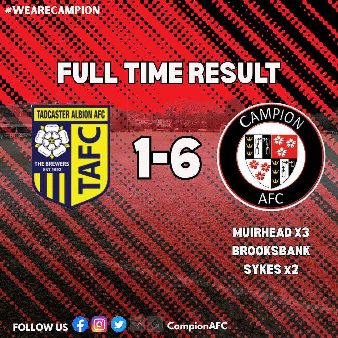 Campion AFC 🔴⚫ tweet media