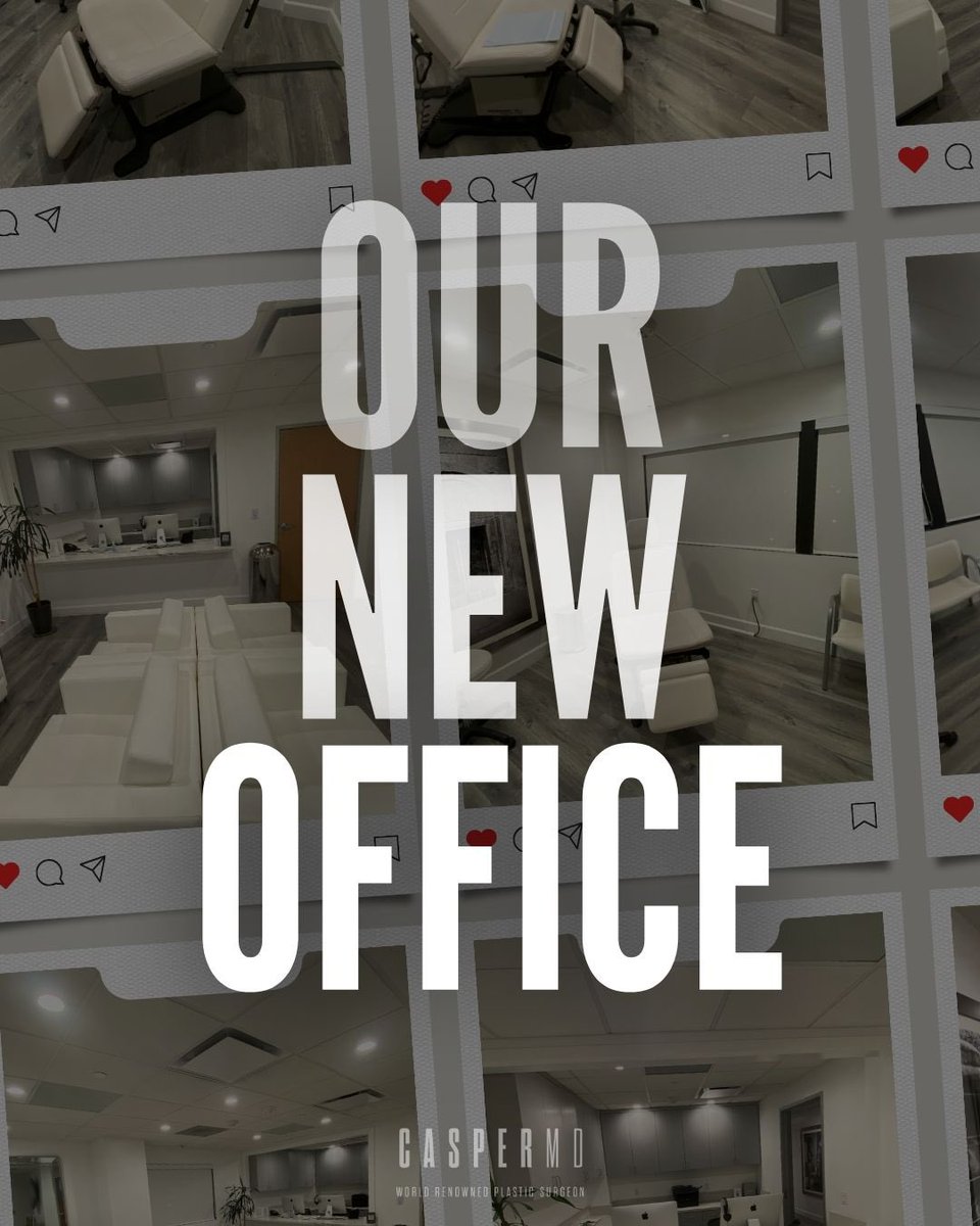 drdanielcasper's tweet image. We’ve officially moved, and we can’t wait for you to see our new home. ✨

Our new office combines elevated design, advanced technology, and a welcoming atmosphere to create a beautiful experience for every appointment.

Swipe to take a peek inside and discover our new space. 💕