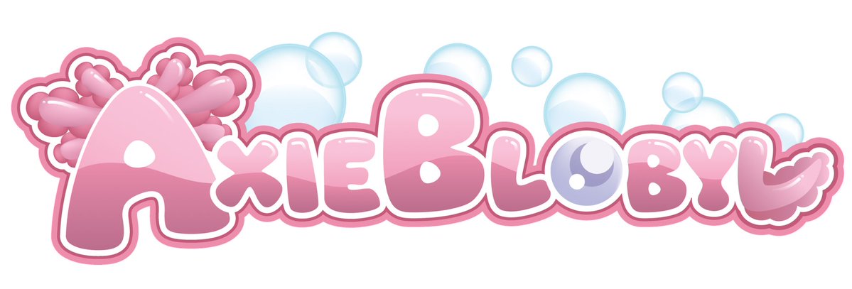 axieblobyl's tweet image. Axie Blobyl official logo!🫧🩷 

Credit to @CeelieCourt !
#axieblobart #vtuber #indievtuber