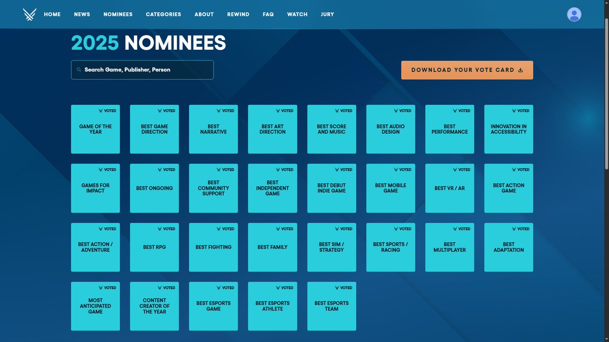 2 HOURS SUCK MY NUTS GAME AWARDS