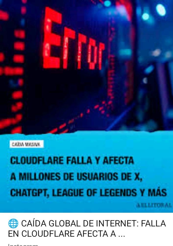 ManRam77's tweet image. Supuestamente está solucionada la falla mundial de internet, las explicaciones son ambiguas, como será entonces cuando todo el dinero sea digital y ocurra una "falla"