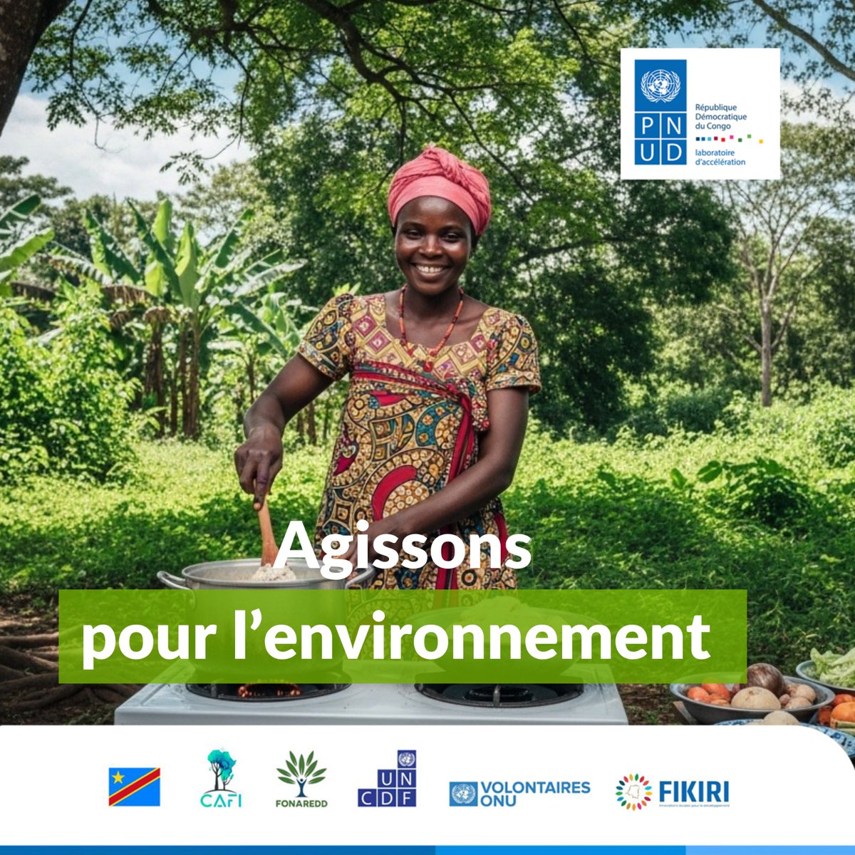 LPierrette22895's tweet photo. Pour un environnement sain, optons pour la cuisson propre
#UNDPAcclabs #ODD13 #CongoBassinForests #cuissonpropreRDC #ForestsForClimate #AgirPourLeClimat #ForestsForClimate @olimuf @KusinzaSerge @UNVolunteers #PNUDRDC @Ukamili Digital City @Ingenious City https://t.co/CtDEMRkzY1