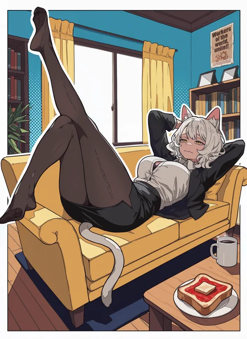 出勤前 sfw