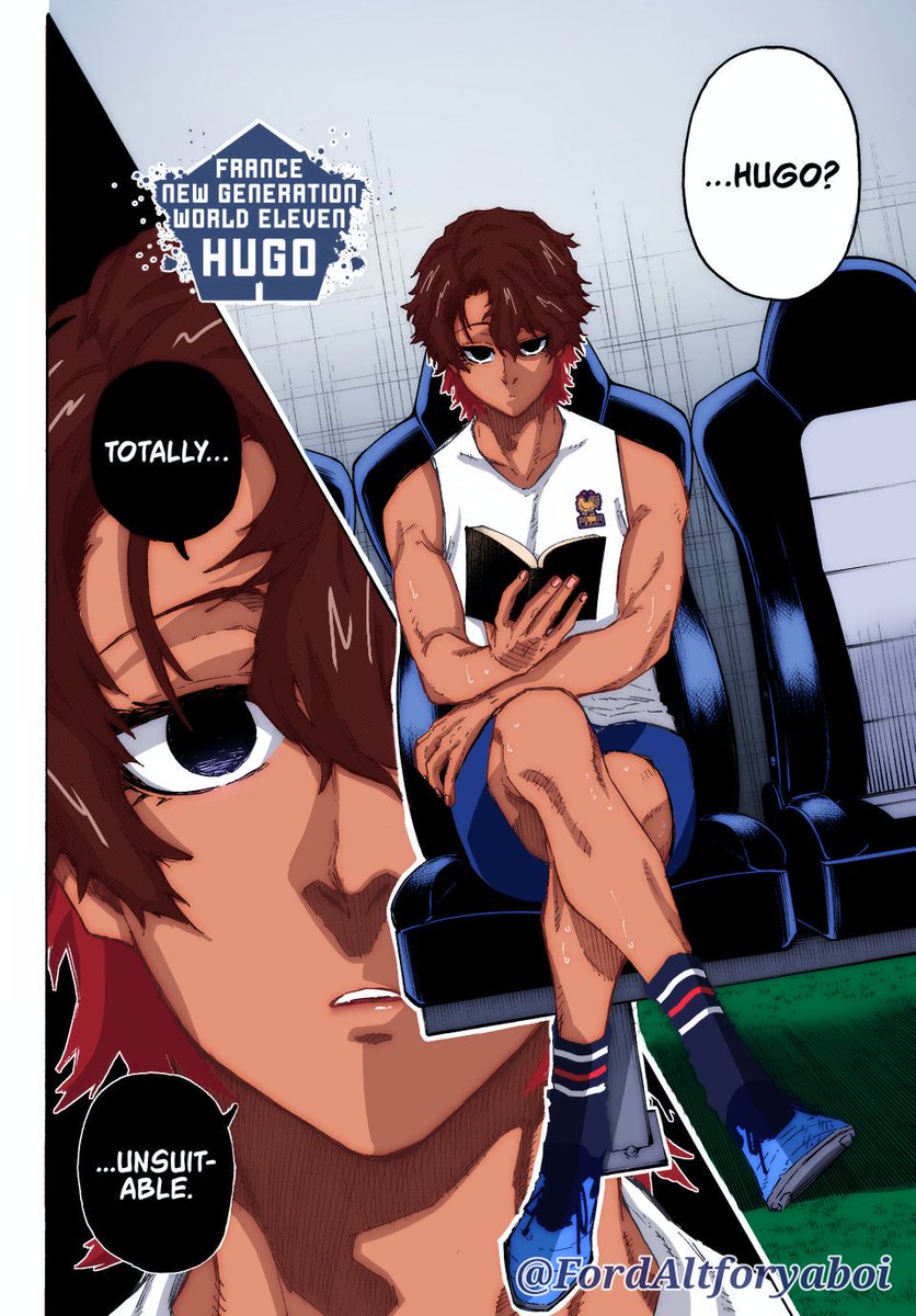 France New Generation World XI Hugo; Ch.326 coloring #bluelock