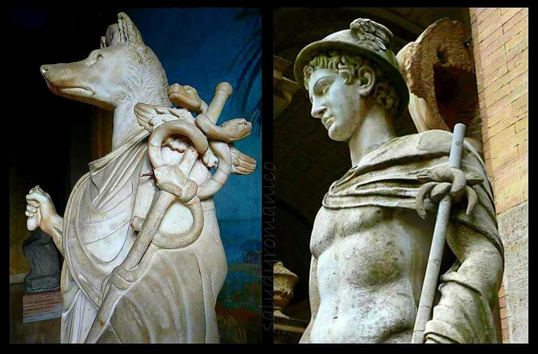antinousgaygod's tweet photo. 🪷 Retrograde #Mercury slides "backwards" out of #Sagittarius and plunges into the murky depths of #Scorpio, where he transforms into canine-headed #Hermanubis to sniff out dark mysteries with his keen nose and hear secrets with his powerful ears. More: https://t.co/iIGlqQ52ak 🪷 https://t.co/wFBbvfaEW5