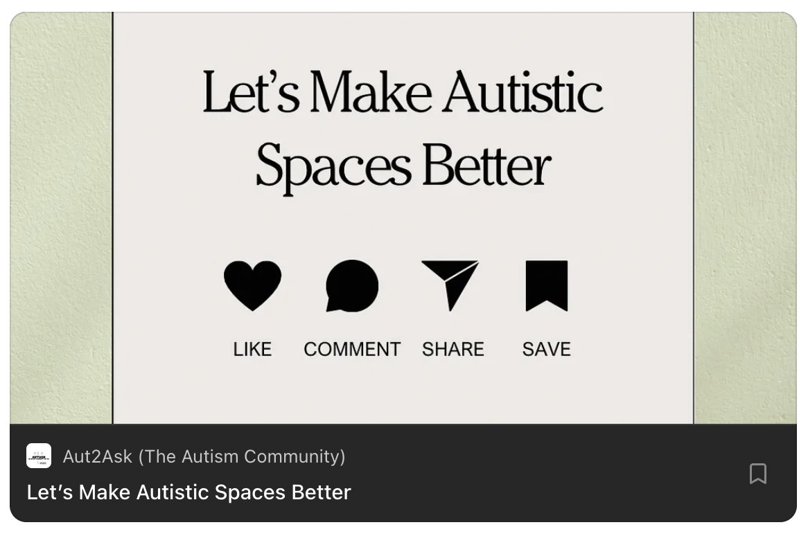 Autastic • See you at The Reframe on Substack 💪🏽 tweet media