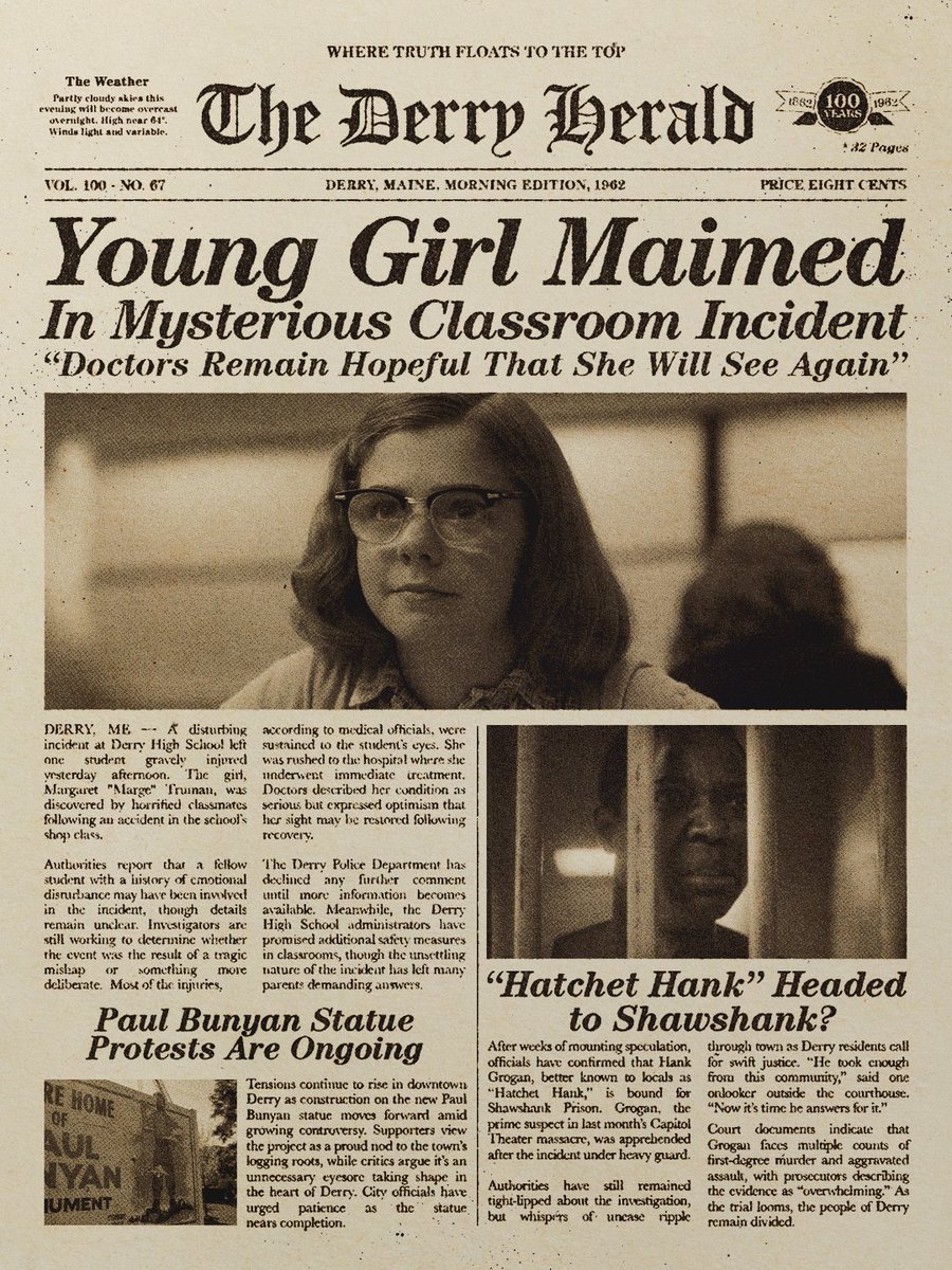 ITMovieOfficial's tweet image. A shocking sight. #ITWelcomeToDerry