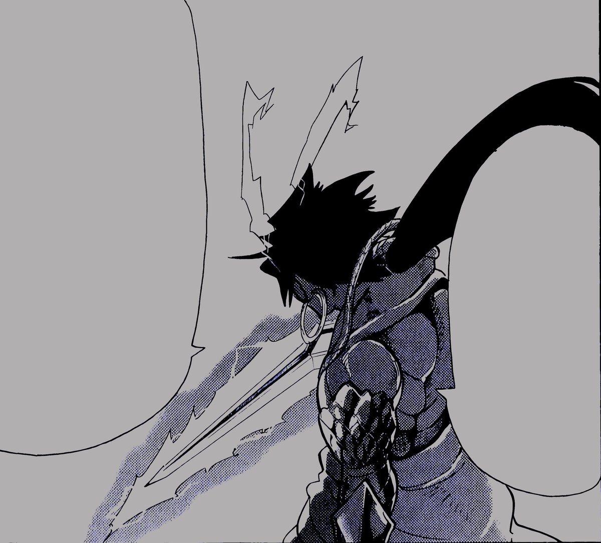 KingOfTokuiten's tweet image. It cut the air itself, 
    Space and time felled to hold this cutter back. And time ticked, If this landed as such on omega. Defense was broken down, And the foe would hit the ground. 

Yet however, It lacked the usual powers. This was merely a test. 

#PHANTASMA X #CONVERGENCE