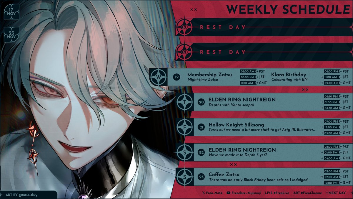 Freodore💿📌NIJISANJI EN (@Freo_2434) / Posts and Replies / X