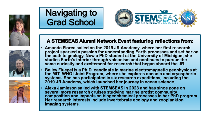 Hey STEMSEAS Alumni!

Want tips on getting into grad school? Join us for a webinar on Sunday, November 23rd, at 4pm ET!

iupvideo.zoom.us/meeting/regist…