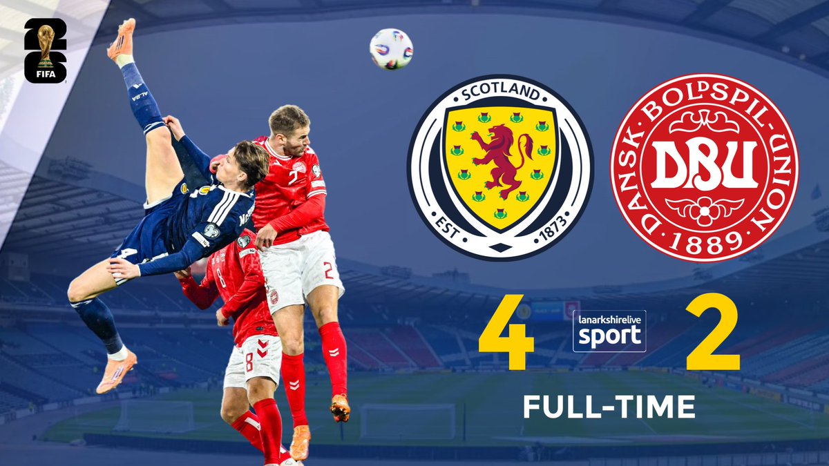 LANARKSHIRE LADS WITH THE GOALS THAT SENT SCOTLAND TO THE WORLD CUP! #LEGENDS <a href="/kennymclean66/">Kenny McLean</a> <a href="/kierantierney1/">Kieran Tierney</a>